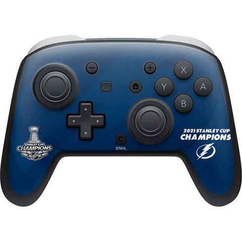NHL 2021 Stanley Cup Champions Tampa Bay Lightning Nintendo Skins