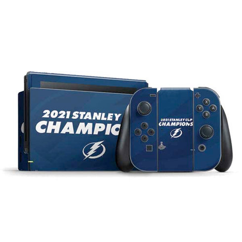 NHL 2021 Stanley Cup Champions Tampa Bay Lightning Nintendo Skins