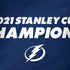 NHL 2021 Stanley Cup Champions Tampa Bay Lightning PlayStation 4 Gold Wireless Headset Skin