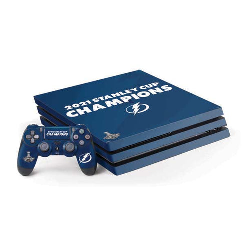 NHL 2021 Stanley Cup Champions Tampa Bay Lightning PlayStation PS4 Skins