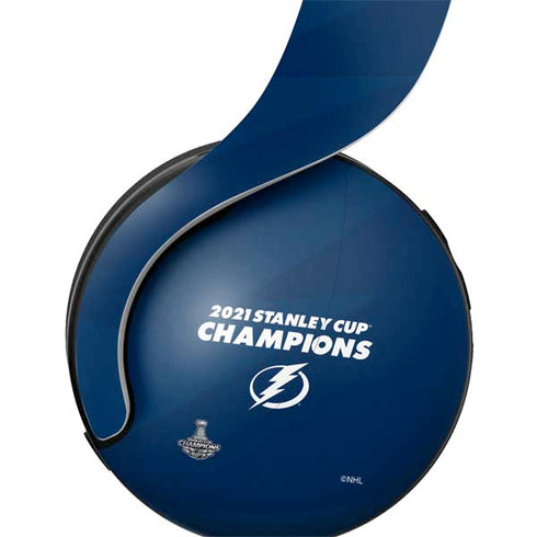 NHL 2021 Stanley Cup Champions Tampa Bay Lightning PULSE 3D Wireless Headset for PS5 Skin