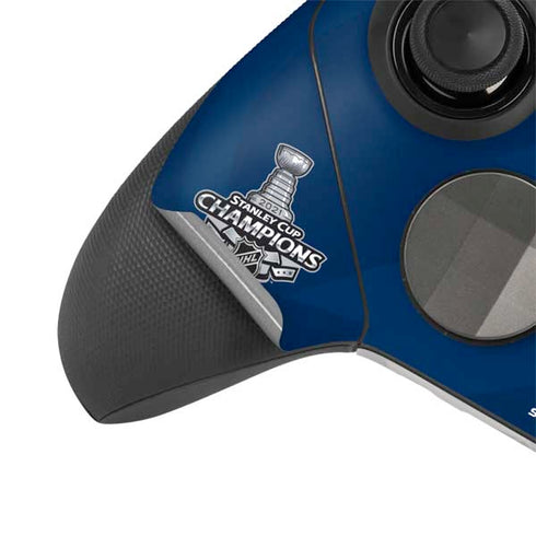 NHL 2021 Stanley Cup Champions Tampa Bay Lightning Xbox Elite Wireless Controller Series 2 Skin