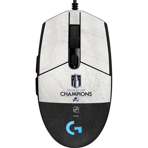 NHL 2022 Stanley Cup Champions Avalanche G203 Prodigy RGB Wired Gaming Mouse Skin
