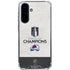 NHL 2022 Stanley Cup Champions Avalanche Galaxy A36 5G Clear Case
