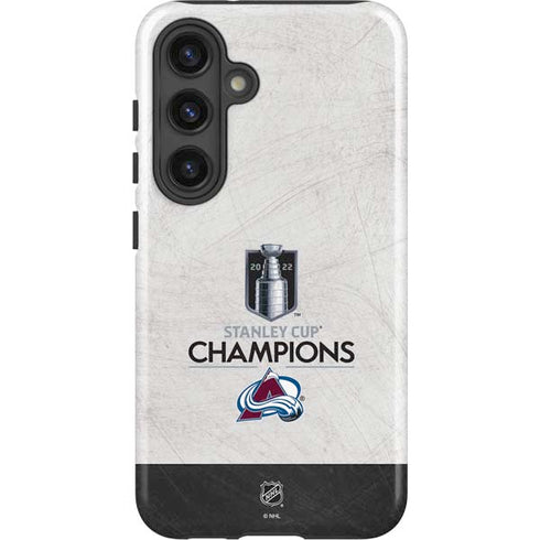 NHL 2022 Stanley Cup Champions Avalanche Galaxy S25 Impact Case