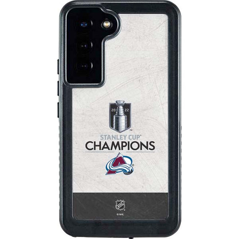 NHL 2022 Stanley Cup Champions Avalanche Galaxy S24 Plus Waterproof Case