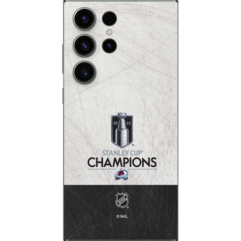 NHL 2022 Stanley Cup Champions Avalanche Galaxy S25 Ultra Skin