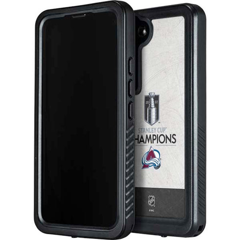 NHL 2022 Stanley Cup Champions Avalanche Galaxy S24 Waterproof Case