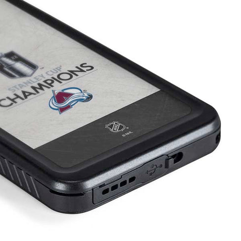 NHL 2022 Stanley Cup Champions Avalanche Galaxy S24 Waterproof Case