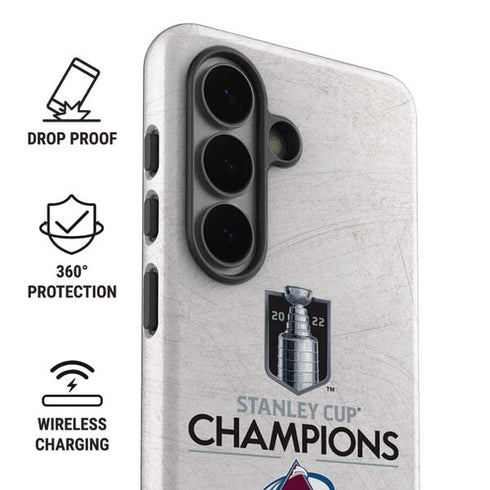 NHL 2022 Stanley Cup Champions Avalanche Galaxy S26 Impact Case