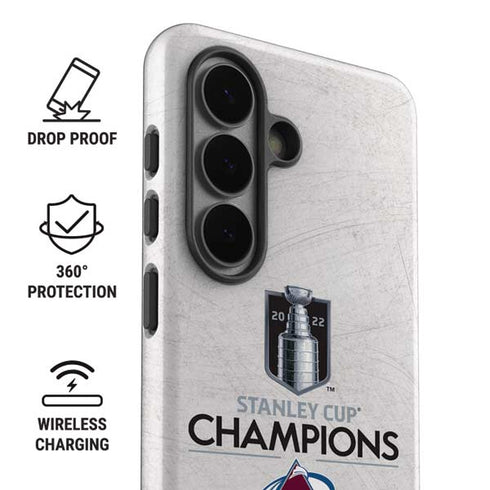 NHL 2022 Stanley Cup Champions Avalanche Galaxy S26 Plus Impact Case