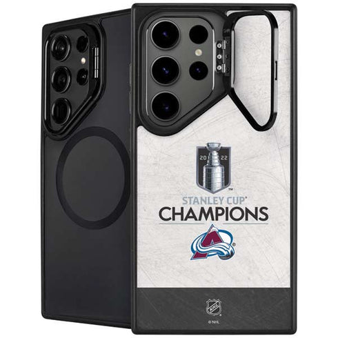 NHL 2022 Stanley Cup Champions Avalanche Galaxy S26 Ultra Kickstand Case