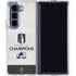 NHL 2022 Stanley Cup Champions Avalanche Galaxy Z Fold5 5G Clear Case