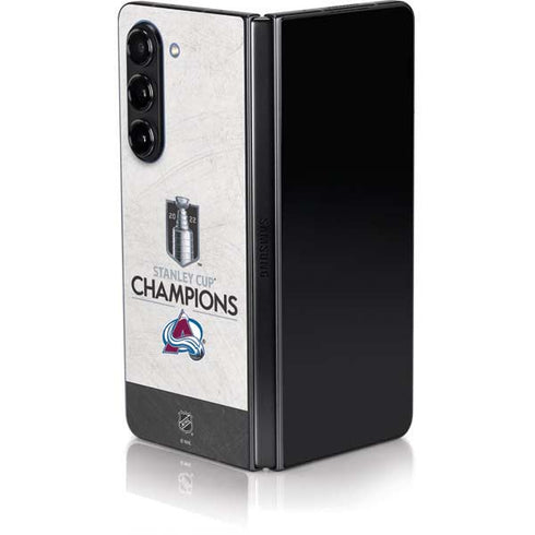 NHL 2022 Stanley Cup Champions Avalanche Galaxy Z Fold5 5G Skin