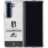 NHL 2022 Stanley Cup Champions Avalanche Galaxy Z Fold6 Clear Case