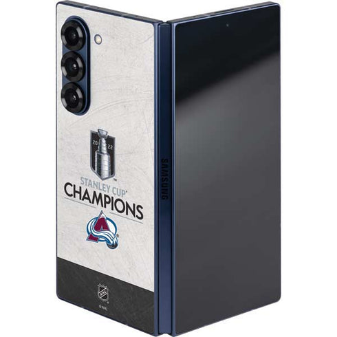 NHL 2022 Stanley Cup Champions Avalanche Galaxy Z Fold6 Skin