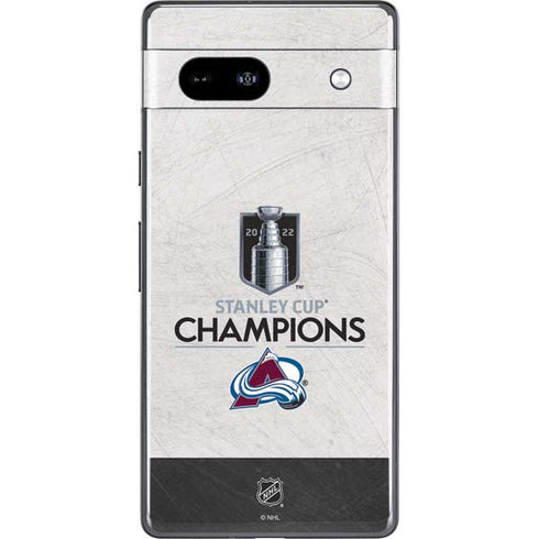 NHL 2022 Stanley Cup Champions Avalanche Google Pixel 7a Skin