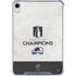 NHL 2022 Stanley Cup Champions Avalanche iPad 11th Gen (2025) Clear Case