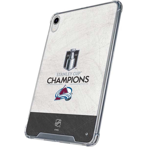 NHL 2022 Stanley Cup Champions Avalanche iPad 11th Gen (2025) Clear Case