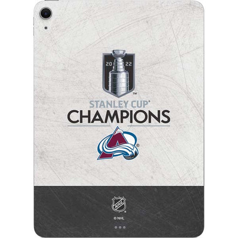 NHL 2022 Stanley Cup Champions Avalanche Apple iPad Air Skin