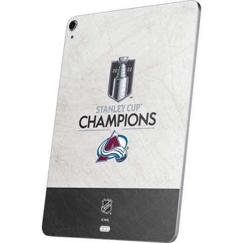 NHL 2022 Stanley Cup Champions Avalanche Apple iPad Air Skin