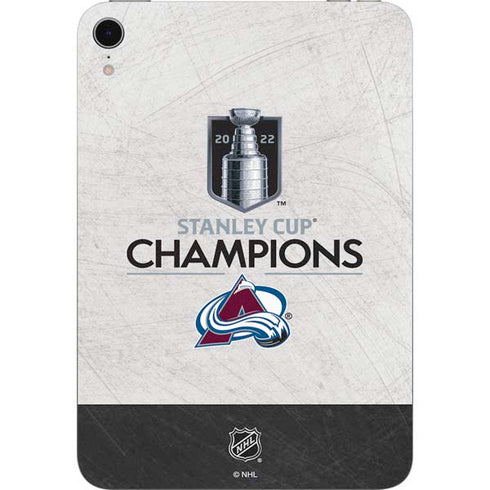 NHL 2022 Stanley Cup Champions Avalanche Apple iPad Mini Skin