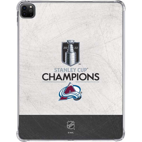 NHL 2022 Stanley Cup Champions Avalanche iPad Pro 11in (2024) Clear Case
