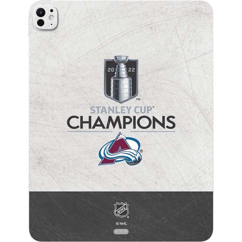 NHL 2022 Stanley Cup Champions Avalanche iPad Pro 13in M4 (2024) Skin
