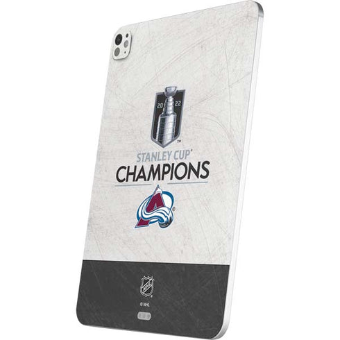 NHL 2022 Stanley Cup Champions Avalanche iPad Pro 13in M4 (2024) Skin