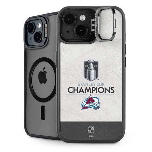 NHL 2022 Stanley Cup Champions Avalanche iPhone 15 Plus Kickstand Case