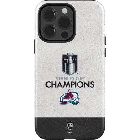 NHL 2022 Stanley Cup Champions Avalanche iPhone 15 Pro Impact Case