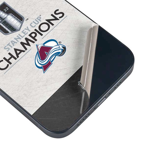 NHL 2022 Stanley Cup Champions Avalanche iPhone 15 Skin