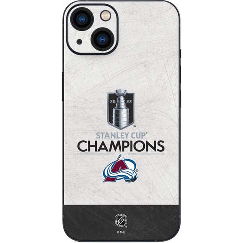 NHL 2022 Stanley Cup Champions Avalanche iPhone 15 Skin