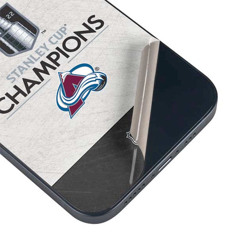 NHL 2022 Stanley Cup Champions Avalanche iPhone 15 Skin