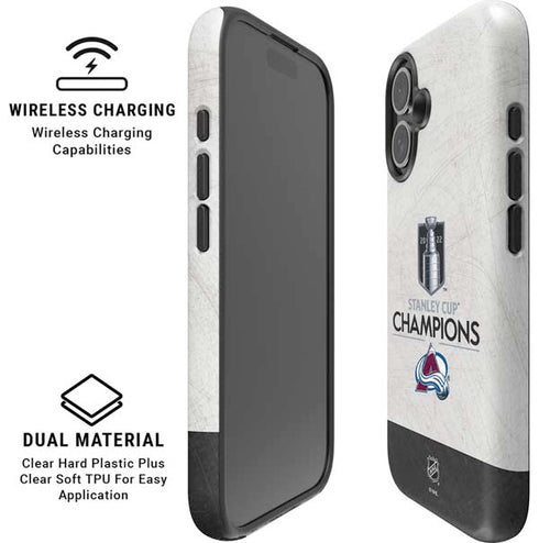 NHL 2022 Stanley Cup Champions Avalanche iPhone 16 Magsafe Impact Case