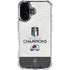 NHL 2022 Stanley Cup Champions Avalanche iPhone 16 Plus Clear Case