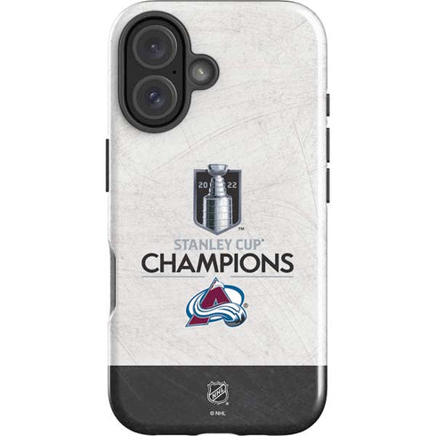 NHL 2022 Stanley Cup Champions Avalanche iPhone 16 Plus Impact Case