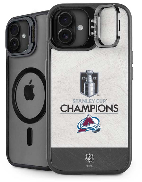 NHL 2022 Stanley Cup Champions Avalanche iPhone 16 Plus Kickstand Case