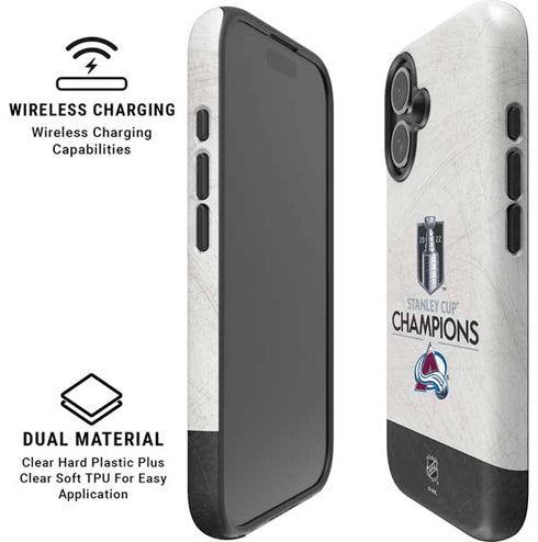 NHL 2022 Stanley Cup Champions Avalanche iPhone 16 Plus Magsafe Impact Case