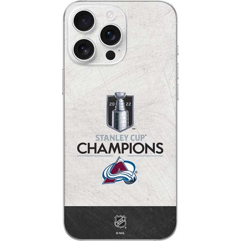 NHL 2022 Stanley Cup Champions Avalanche iPhone 16 Pro Max Skin