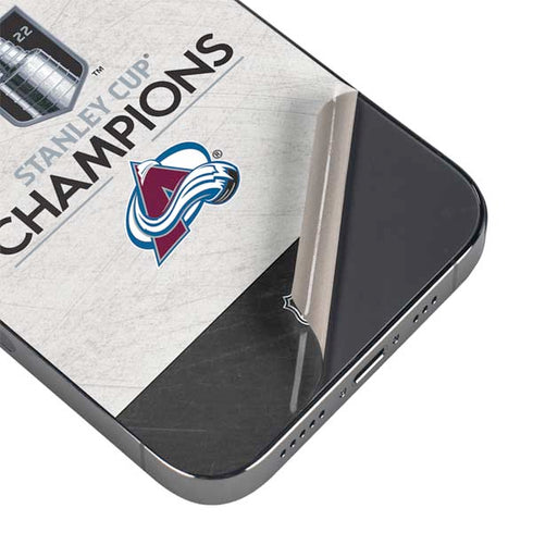 NHL 2022 Stanley Cup Champions Avalanche iPhone 16 Pro Max Skin