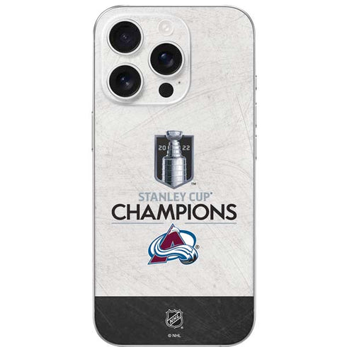 NHL 2022 Stanley Cup Champions Avalanche iPhone 16 Pro Skin