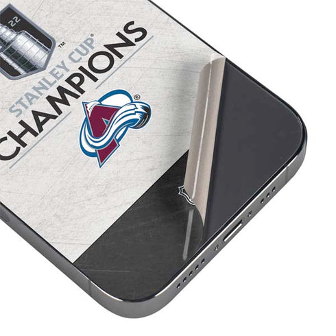 NHL 2022 Stanley Cup Champions Avalanche iPhone 16 Pro Skin