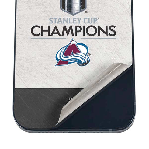 NHL 2022 Stanley Cup Champions Avalanche iPhone 16 Skin