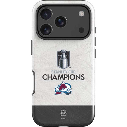 NHL 2022 Stanley Cup Champions Avalanche iPhone 18 Pro Impact Case