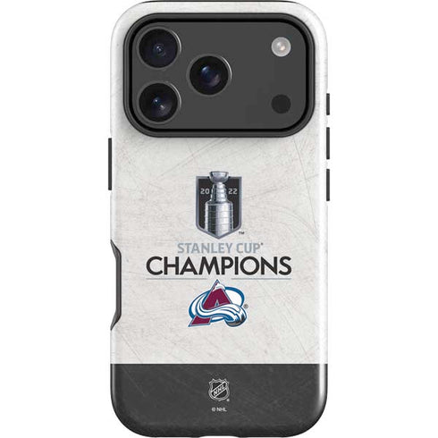 NHL 2022 Stanley Cup Champions Avalanche iPhone 18 Pro Max Impact Case