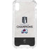 NHL 2022 Stanley Cup Champions Avalanche iPhone XS Clear Case