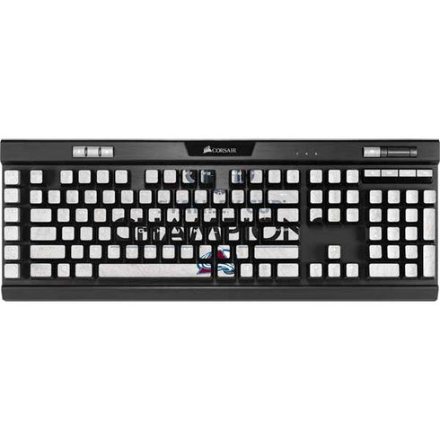 NHL 2022 Stanley Cup Champions Avalanche K95 RGB PLATINUM Mechanical Gaming Keyboard Skin