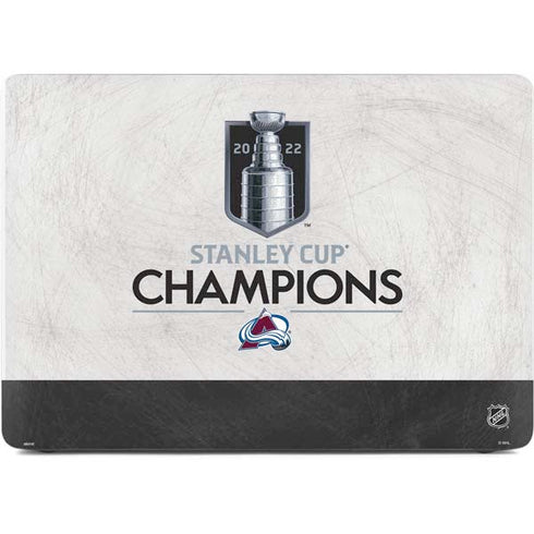 NHL 2022 Stanley Cup Champions Avalanche Apple MacBook Air Skin