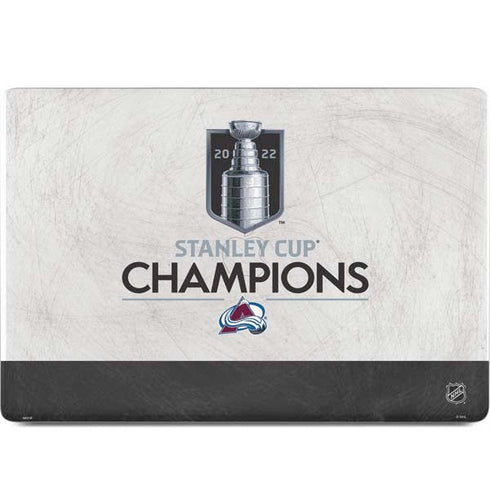 NHL 2022 Stanley Cup Champions Avalanche MacBook Skins